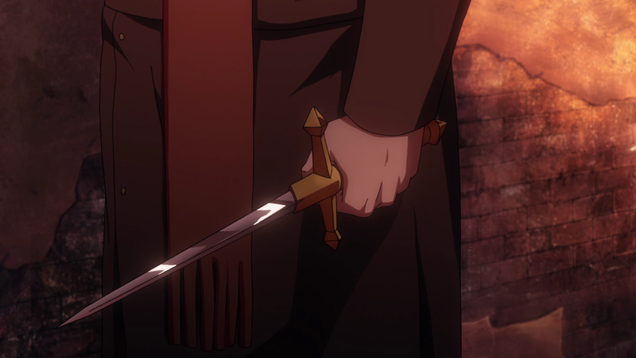 He uses it in his blessings, to make people hole-y. I’ll see myself out now. Image courtesy of Netflix.